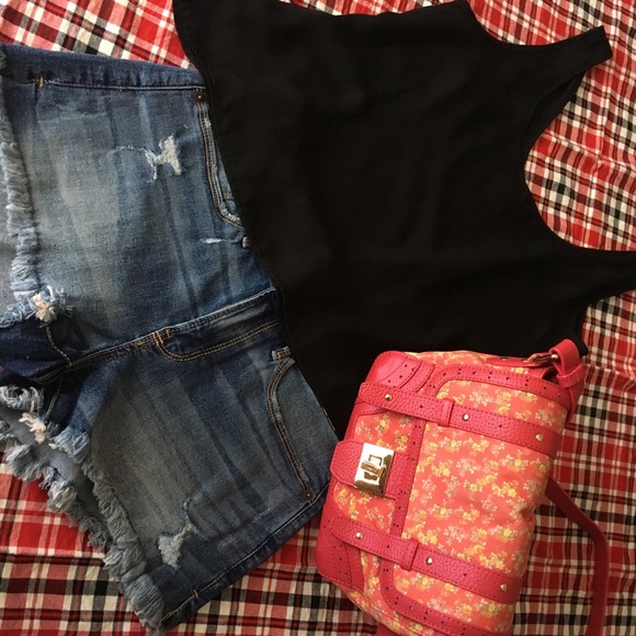 Vintage floral print leather bag “as known as de base”Japanese brand - Picture 6 of 7